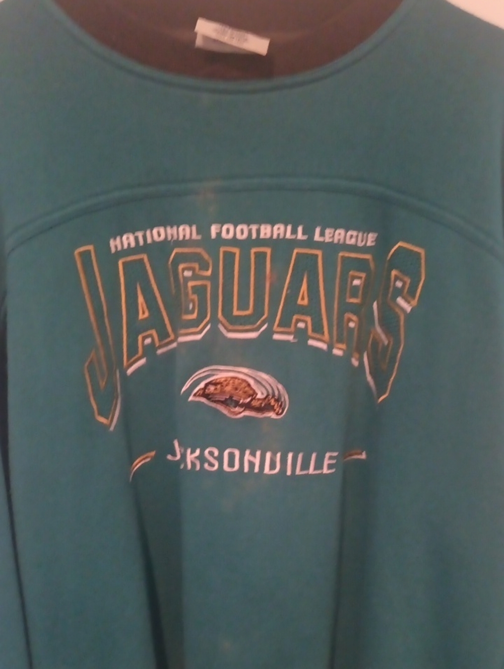 Jacksonville Jaguars Teal Sweatshirt